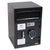 FireKing® Depository Security Safe, 0.95 cu ft, 14 x 15.5 x 20, Black (FIRSB2014BLEL)