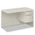 HON® 38000 Series Return Pedestal, Box/File, 26.38wx50.38dx31.38h, Right,Silver/Lt GY (HON38215RB9Q)