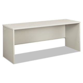 HON® 38000 Series Desk Shell, Laminate, 72w x 24d x 30h, Silver Mesh/Light Gray (HON38925B9Q)