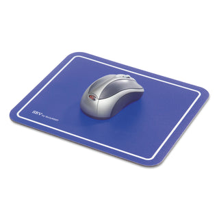 Kelly Computer Supply Optical Mouse Pad, 9 x 7-3/4 x 1/8, Blue (KCS81103)