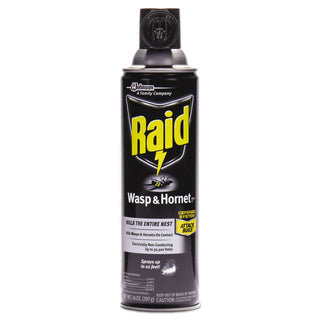 Raid® Wasp and Hornet Killer, 14 oz Aerosol Spray, 12/Carton (SJN377651)