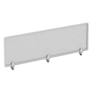 Alera® Polycarbonate Privacy Panel, 65w x 0.50d x 18h, Silver/Clear (ALEPP6518)