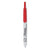 Sharpie® Retractable Permanent Marker, Extra-Fine Needle Tip, Red (SAN1735791DZ)