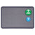 Quartet® Contour Fabric Bulletin Board, 48 x 36, Light Blue, Plastic Navy Blue Frame (QRT7694BE)