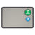 Quartet® Contour Fabric Bulletin Board, 48 x 36, Gray Surface, Black Plastic Frame (QRT7694G)
