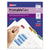 Avery® Printable Plastic Tabs with Repositionable Adhesive, 1/5-Cut Tabs, Assorted Colors, 1.25" Wide, 96/Pack (AVE16281)