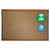 Quartet® Prestige Bulletin Board, Brown Graphite-Blend Surface, 48 x 36, Cherry Frame (QRTB244LC)
