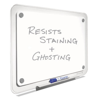 Quartet® iQ Total Erase Board, 11 x 7, White, Clear Frame (QRTTM1107)