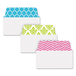 Avery® Ultra Tabs Repositionable Standard Tabs, 1/5-Cut Tabs, Assorted Patterns, 2" Wide, 24/Pack (AVE74774)