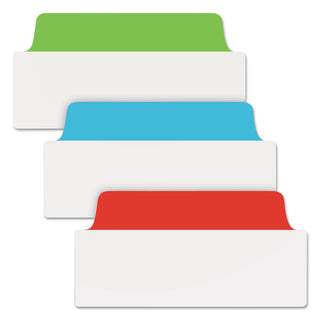 Avery® Ultra Tabs Repositionable Wide Tabs, 1/3-Cut Tabs, Assorted Primary Colors, 3" Wide, 24/Pack (AVE74775)