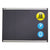 Quartet® Prestige Plus Magnetic Fabric Bulletin Board, 72 x 48, Fiberboard/Plastic Frame (QRTMB547A)