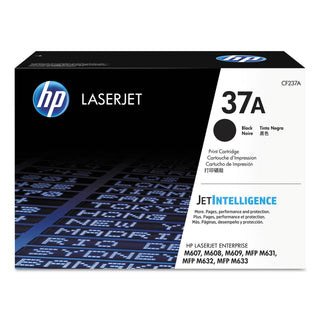 HP 37A, (CF237A) Black Original LaserJet Toner Cartridge (HEWCF237A)