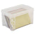 Advantus Super Stacker Storage Boxes, Hold 400 3 x 5 Cards, Plastic, Clear (AVT40307)