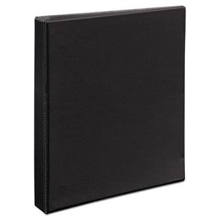 Avery® Heavy-Duty Non Stick View Binder with DuraHinge and Slant Rings, 3 Rings, 1" Capacity, 11 x 8.5, Black (AVE05300)