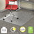 deflecto® EconoMat Occasional Use Chair Mat, Low Pile Carpet, Roll, 36 x 48, Lipped, Clear (DEFCM11112COM)