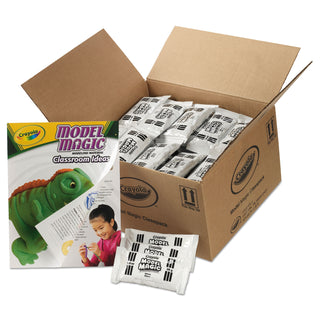 Crayola® Model Magic Modeling Compound, 1 oz each packet, White, 6 lbs. 13 oz (CYO236001)
