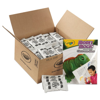 Crayola® Model Magic Modeling Compound, 1 oz each packet, White, 6 lbs. 13 oz (CYO236001)
