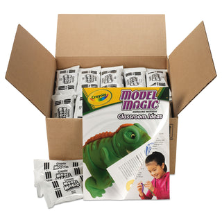 Crayola® Model Magic Modeling Compound, 1 oz each packet, White, 6 lbs. 13 oz (CYO236001)