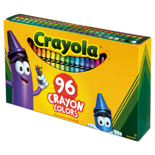 Crayola® Classic Color Crayons in Flip-Top Pack with Sharpener, 96 Colors (CYO520096)