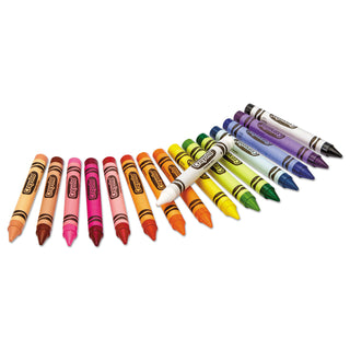 Crayola® Large Crayons, 16 Colors/Box (CYO520336)