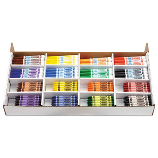 Crayola® Classpack Crayons w/Markers, 8 Colors, 128 Each Crayons/Markers, 256/Box (CYO523348)