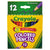 Crayola® Short-Length Colored Pencil Set, 3.3 mm, 2B (#1), Assorted Lead/Barrel Colors, Dozen (CYO684112)