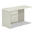 HON® 38000 Series Return Pedestal, Box/File, 26.38wx50.38dx31.38h, Left, Silver/Lt GY (HON38216LB9Q)