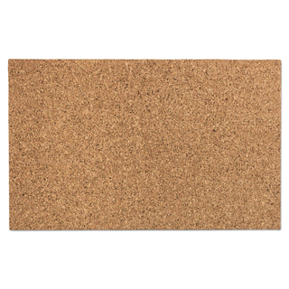 Iceberg Designer Cork Bulletin Board, 24" x 38", Natural (ICE35010)