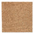 Iceberg Designer Cork Bulletin Board, 18" x 18", Natural (ICE35016)