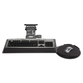Kelly Computer Supply Leverless Lift N Lock Keyboard Tray, 19w x 10d, Black (KCS69575)