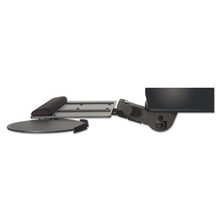 Kelly Computer Supply Leverless Lift N Lock Keyboard Tray, 19w x 10d, Black (KCS69575)