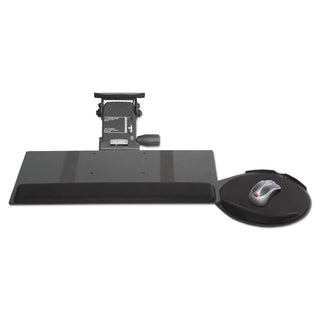 Kelly Computer Supply Leverless Lift N Lock Keyboard Tray, 19w x 10d, Black (KCS69575)