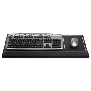 Kelly Computer Supply Extended Keyboard Wrist Rest, Memory Foam, Non-Skid Base, 27 x 11 x 1, Black (KCS52306)