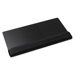 Kelly Computer Supply Keyboard Wrist Rest, Memory Foam, Non-Skid Base, 19 x 10-1/2 x 1, Black (KCS51306)