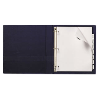 Avery® Big Tab Printable White Label Tab Dividers, 8-Tab, Letter, 20 per pack (AVE14435)