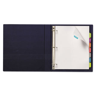 Avery® Big Tab Printable White Label Tab Dividers, 8-Tab, Letter, 20 per pack (AVE14435)