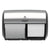Georgia Pacific® Professional 2-Roll Side-by-Side Coreless High-Capacity Toilet Paper Dispenser, Faux Stainless, 56796A, 10.12" W x 6.75" D x 7.12" H (GPC56796A) (GPC56796A)