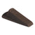 Master Caster® Big Foot Doorstop, No-Slip Rubber, 2.25w x 4.75d x 1.25h, Brown, 12/Pack (MAS00985)