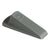 Master Caster® Big Foot Doorstop, No-Slip Rubber, 2.25w x 4.75d x 1.25h, Gray, 12/Pack (MAS00986)