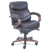 La-Z-Boy® Woodbury Mid-Back Executive Chair, Supports up to 300 lbs., Brown Seat/Brown Back, Weathered Sand Base (LZB48963B)