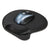 Kensington® Extra-Cushioned Mouse Wrist Pillow Pad, Black (KMW57822)