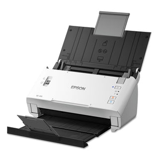 Epson® DS-410 Document Scanner, 600 dpi Optical Resolution, 50-Sheet Duplex Auto Document Feeder (EPSB11B249201)