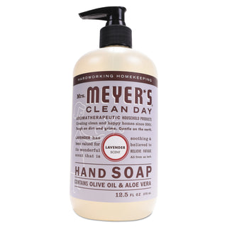 Mrs. Meyer's® Clean Day Liquid Hand Soap, Lavender, 12.5 oz, 6/Carton (SJN651311)