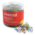 Universal® Plastic-Coated Paper Clips with One-Compartment Storage Tub, #1, Assorted Colors, 500/Pack (UNV95001)