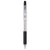 Pentel® R.S.V.P. RT Retractable Ballpoint Pen, 1mm, Black Ink, Clear Barrel, Dozen (PENBK93A-CS)