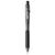 Pentel® WOW! Retractable Ballpoint Pen, Medium 1 mm, Black Ink/Barrel, Dozen (PENBK440A)