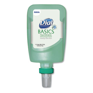Dial® Professional Hypoallergenic Foaming Hand Wash, Honeysuckle, 1.2 L Bottle, 3/Carton (DIA16714)