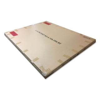 deflecto® Premium Glass All Day Use Chair Mat - All Floor Types, 36 x 46, Rectangular, Clear (DEFCMG70433646)