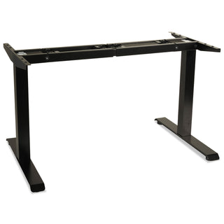 Alera® 2-Stage Electric Adjustable Table Base, 27.5" to 47.2" High, Black (ALEHT2SSB)