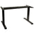 Alera® 2-Stage Electric Adjustable Table Base, 27.5" to 47.2" High, Black (ALEHT2SSB)